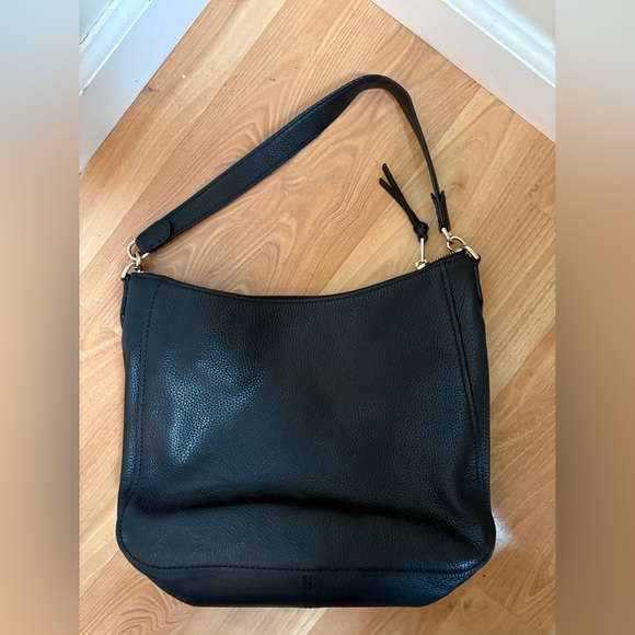 Kate Spade New York Jackson Street Quincy black pebbled leather hobo bag - Picture 6 of 8